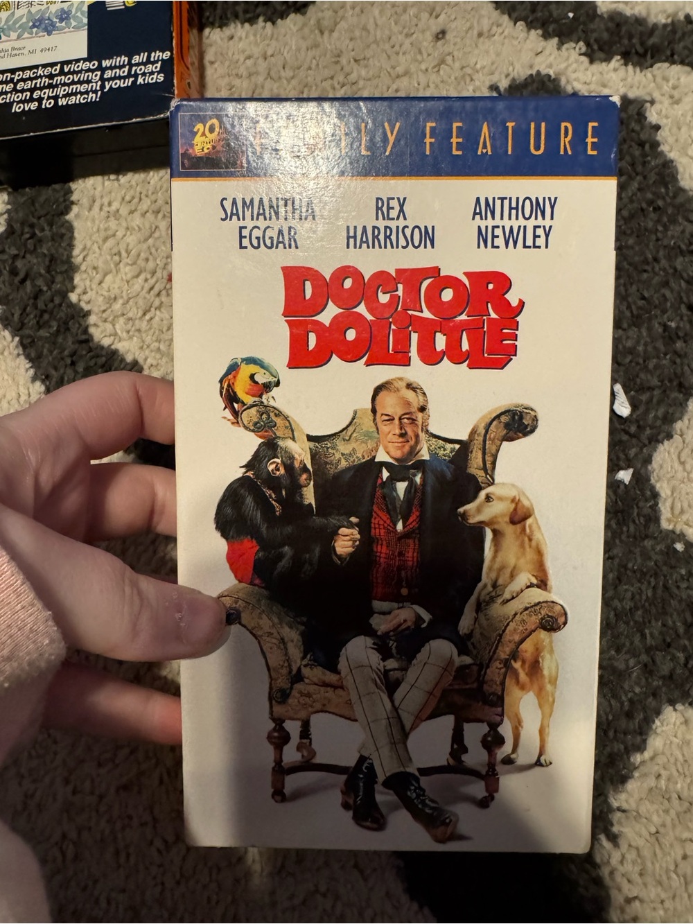 Doctor Dolittle Classic Pet-Themed VHS Movie - White